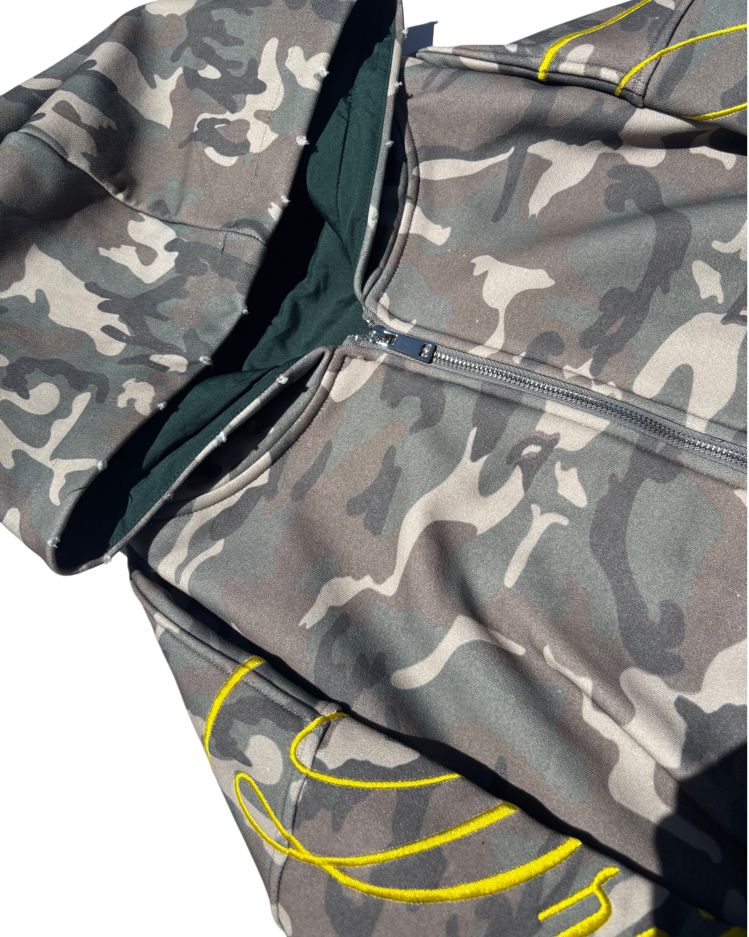 Camo "DRLYCO" Zip Up