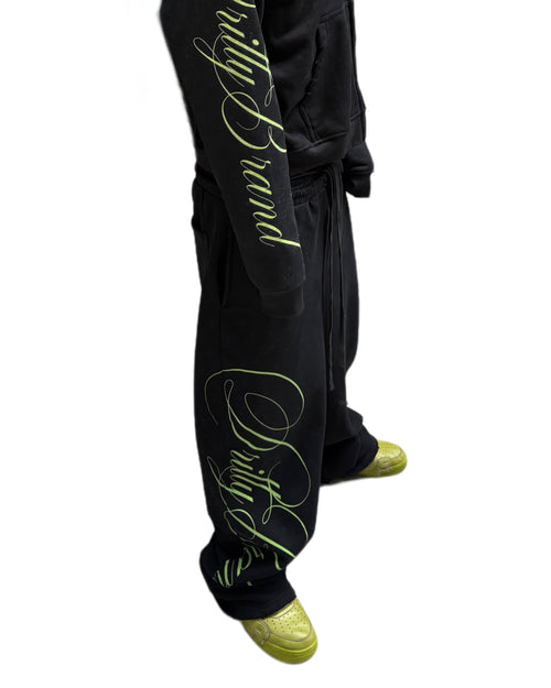 DRILLY V1 SWEATPANTS BLACK