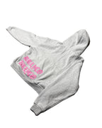 "WORLD ORDER" Grey Zip Up