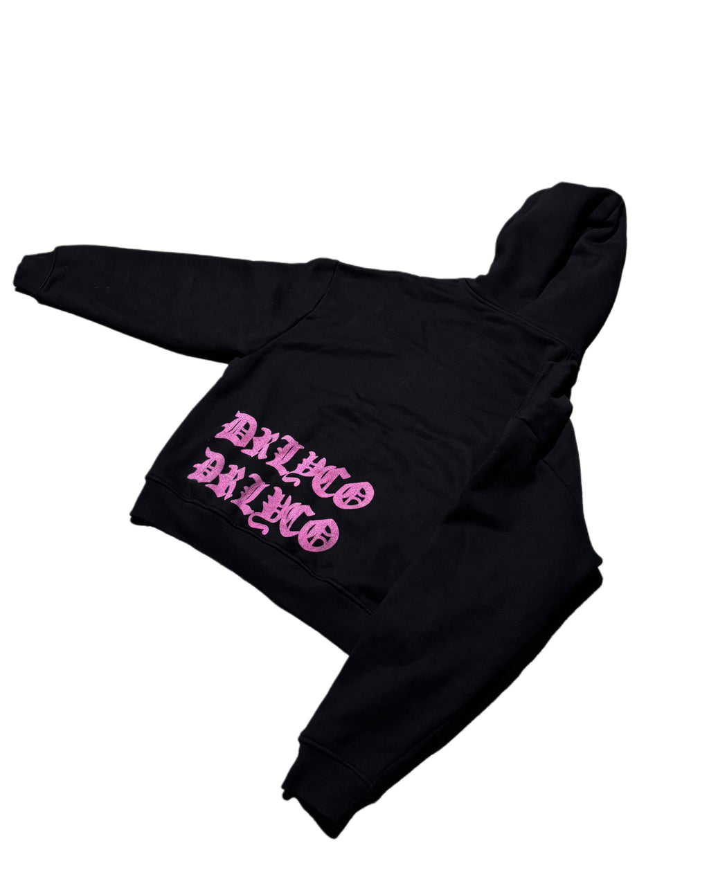 "WORLD ORDER" Black Zip Up