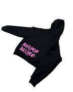 "WORLD ORDER" Black Zip Up