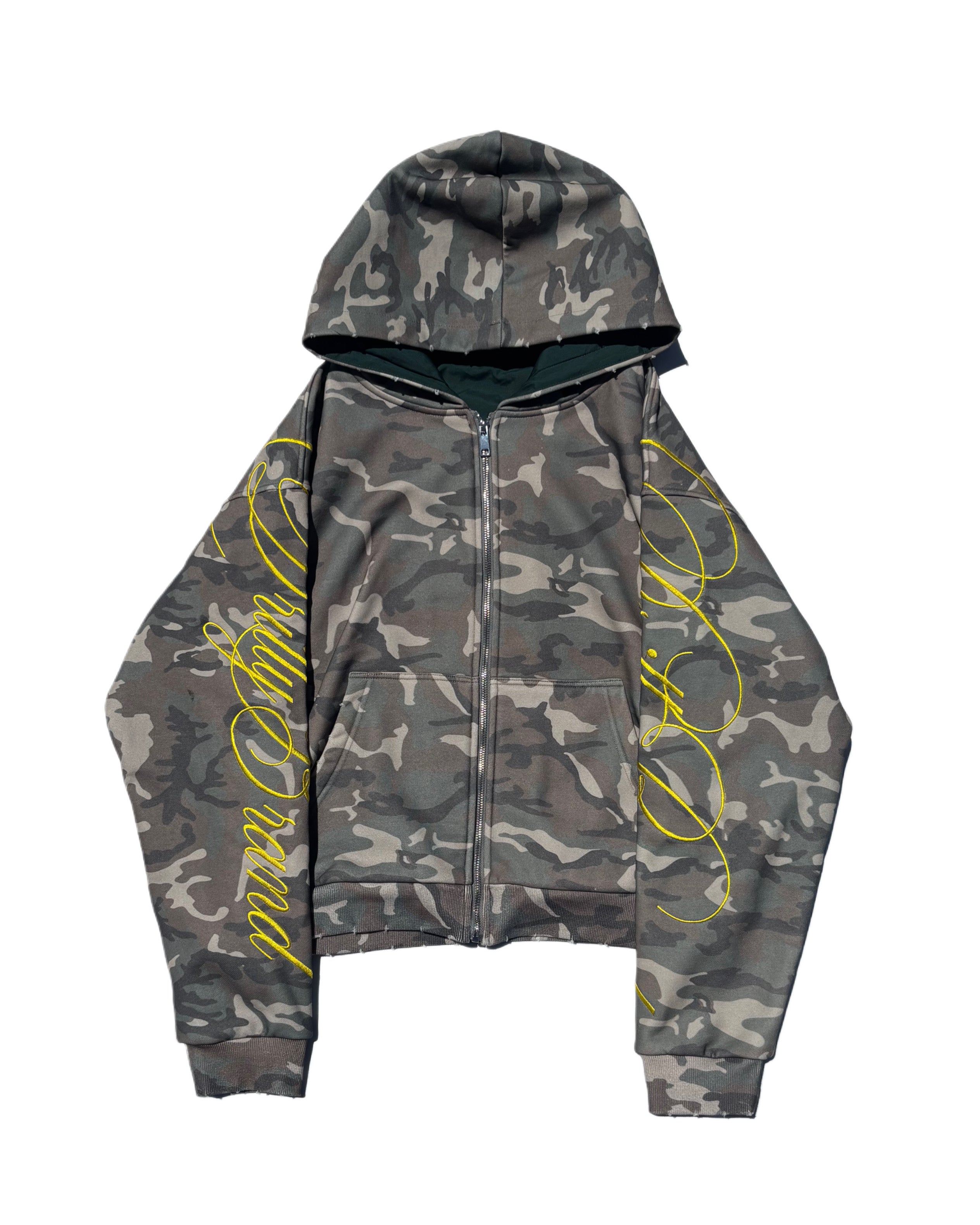 Camo "DRLYCO" Zip Up