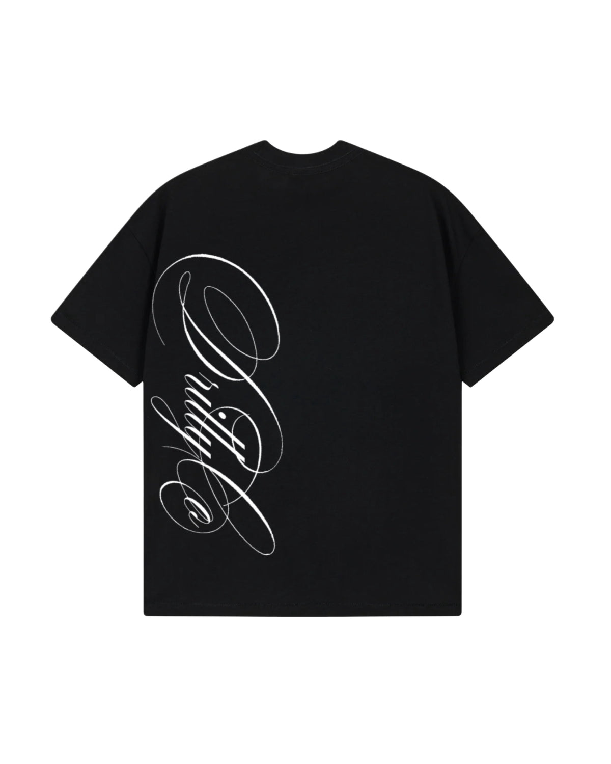 Black Cursive "DRLYCO" T-Shirt