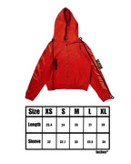 Black "DRLYCO" Zip Up