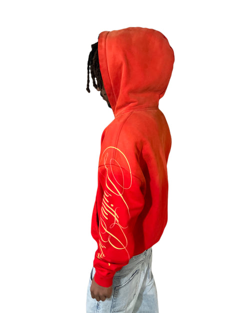 DRILLY V1 ZIP UP RED